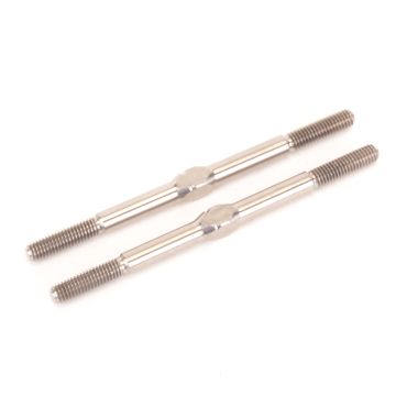Schumacher Titanium Turnbuckle - 53mm - Silver - pr (U7318)