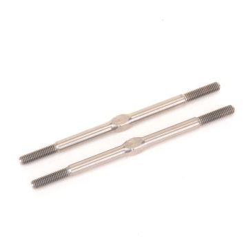 Schumacher Titanium Turnbuckle - 60mm - Silver - pr (U7319)