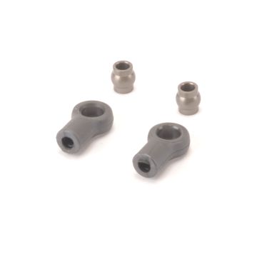 Schumacher Rod End Ball Wide & Socket pr - L1/EVO/R,ST/2 (U7367)