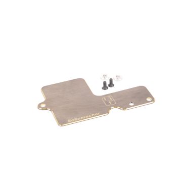Schumacher Brass ESC Tray - L1 EVO (U7415)