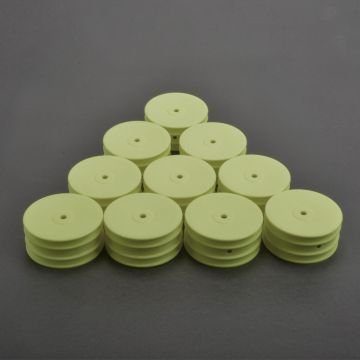 Schumacher Wheel Front 4WD - Yellow - 5pr (U7459)