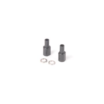Schumacher Alloy Steering Pivots/Spacers - Mi7-9,Neon (pr) (U7773)