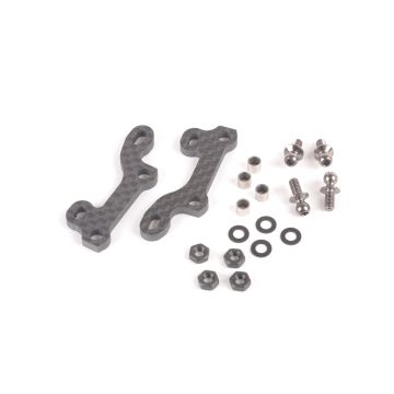 Schumacher C/F Upper Wishbone Mount 1 Dot - Mi7 (pr) (U7817)
