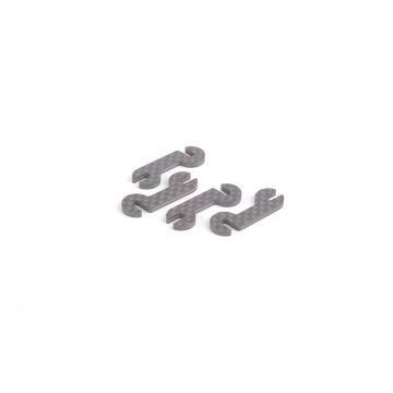 Schumacher C/F 2.5mm Ride Height Spacer - Atom 2 (pk4) (U7909)