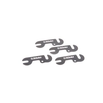 Schumacher Alloy Ride Height Spacer 0.5mm - Atom 2/3 (pk4) (U7920)