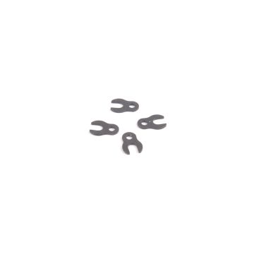 Schumacher Alloy Spacer Clip 0.75mm pk4 - E3-E6,Icon/2 (U7944)