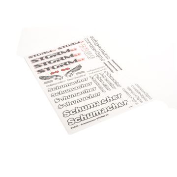 Schumacher Decal - Storm ST (U8091)