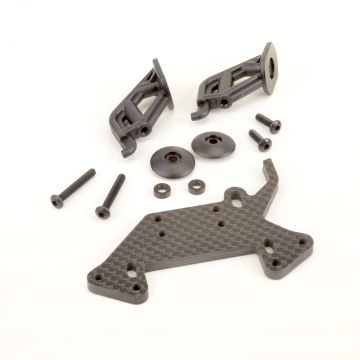 Schumacher C/F Rear Shock & Wing Mount - Cougar Classic (U8302)