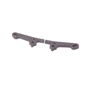 Schumacher C/F Split Front Shock Mount - Mi9 (pr) (U8756)