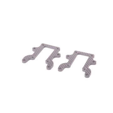 Schumacher C/F Upper Link Mount (pr) - Neon (U8866)