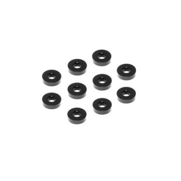 Xray Alu Shim 3X7.5X2.0mm - Black (10) (XR303137-K)