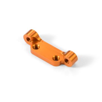 Xray Alu Lower Graphite Suspension Arm Holder - Orange (XR372310-O)