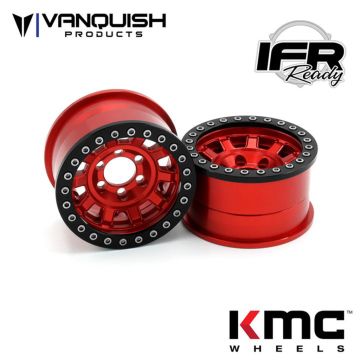 Vanquish KMC 1.9 KM236 Tank Red Anodized (VPS07783)