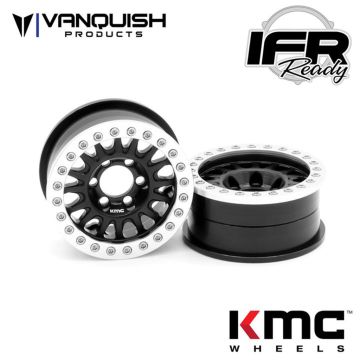Vanquish KMC 1.9 KM445 Impact Black Anodized (VPS07801)
