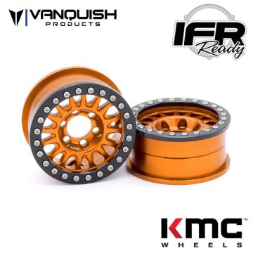Vanquish KMC 1.9 KM445 Impact Orange Anodized (VPS07806)