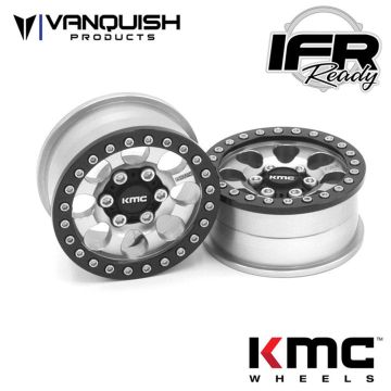 Vanquish KMC 1.9 KM237 Riot Clear Anodized (VPS08131)