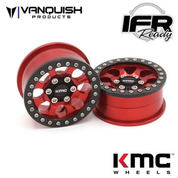 Vanquish KMC 1.9 KM237 Riot Red Anodized (VPS08133)
