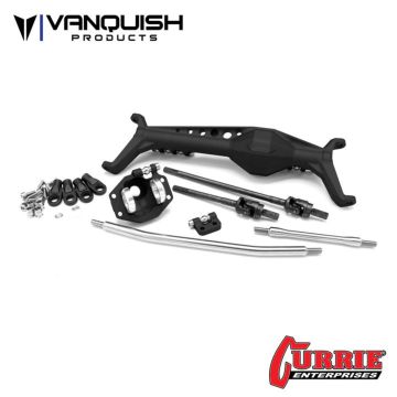 Vanquish Axial Capra Currie F9 Front Axle Black (VPS08470)
