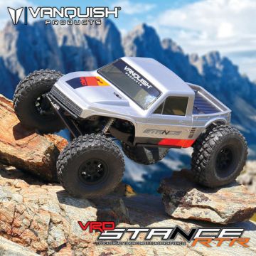 Vanquish VRD Stance RTR - Silver (VPS09009B)