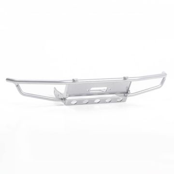 RC4WD Guardian Steel Front Winch Bumper W/Ipf Lights For Axial 1/10 SCX10 Ii Umg10 (Silver) (VVV-C0927)