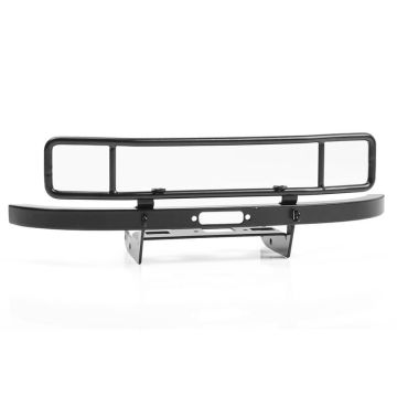 RC4WD Ranch Steel Front Winch Bumper W/ Ipf Lights For Axial 1/10 SCX10 Ii Umg10 (Black) (VVV-C0932)
