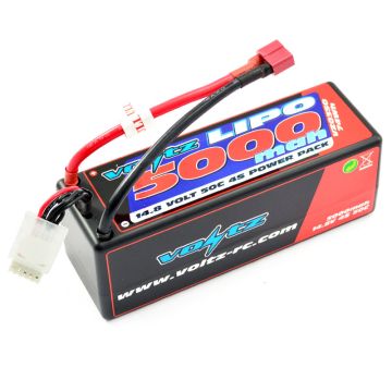 Voltz 5000mAh 4S 14.8V 50C Hardcase LiPO Battery Stick Pack (VZ0350)