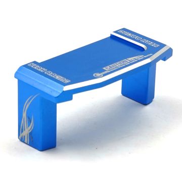 Yeah Racing Aluminium Servo Mount For Tamiya TT02 Series (TATT-057BU)