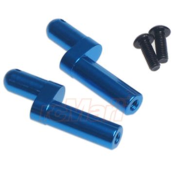 Yeah Racing Aluminum Battery Post Tamiya TT02 TT02B (TT02-021BU)