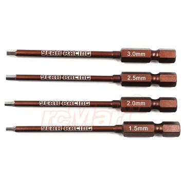 Yeah Racing Spring Steel Allen Hex Power Tip Set 1.5 2.0 2.5 3.0mm (YT-0194)
