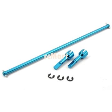 Yeah Racing Aluminium Main Drive Shaft Set Tamiya TA02 / TA02S / TA02SW (TA02-134BU)