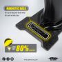 Yeah Racing Graphite Base Plate For Noble NB4 / Pro / Plus (YA-0742BK)