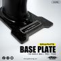 Yeah Racing Graphite Base Plate For Noble NB4 / Pro / Plus (YA-0742BK)
