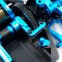 Xtra Speed Aluminum Main Shaft Bearing Holder For Tamiya TT-02 TT02D TT02B TT02 Type-S (XS-TA29197BU)
