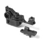 Xray Composite Lower & Upper Bulkhead Rear Left - Extra Roll Center (XR333021)