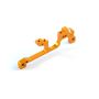 Xray Alu Lower Bulkhead Front - Swiss 7075 T6 - Right (XR342014)