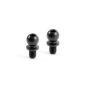 Xray Ball End 4.9mm With Thread 4mm (2) - (Replacement For #302652) (XR362648)
