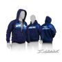 Xray Xray Sweater Hooded With Zipper - Blue (S) (XR395600S)