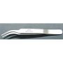 Tamiya HG Angled Tweezers - Round Tip