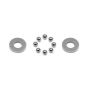 Xray Carbide Ball-Bearing Axial 2.5X5.4X0.8 (XR930125)