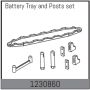 Absima Battery Tray And Posts (AB1230860)