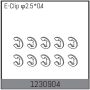 Absima E Clips 2.5*0.4 (10) (AB1230904)