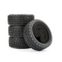 Fastrax Rally Angle Tread Tyre Set W/Foam Inserts (4) (FAST373)