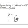 Absima Opt. Big Block Motor 280-58T