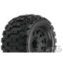 Proline Badlands MX38 3.8" All Terrain Tyres Black Raid Wheels 17mm Hex (PL10127-10)