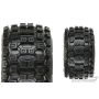 Proline Badlands MX38 3.8" All Terrain Tyres Black Raid Wheels 17mm Hex (PL10127-10)