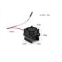 SC Models Alloy Machined Heatsink w/Cooling Fan For Traxxas 1/18 TRX-4M Crawler (SCDTTRX4M090B)