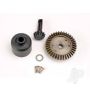 Traxxas Ring 37-T / 13-T Pinion Gear / Diff Carrier / 6X10X0.5Mm Ptfe-Coated Washer (1Pc) / 2X8Mm Countersunk Machine Screws (4 Pcs) (TRX4981)