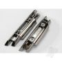 Traxxas Bumpers, Front And Rear (Black Chrome) (TRX5335X)