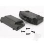 Traxxas Battery Box, Bumper (Rear) (Includes Battery Case With Bosses For Wheelie Bar, Cover, And Foam Pad) (TRX5515X)