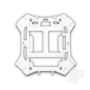 Traxxas Main Frame, Lower (White) / 1.6X5Mm Bcs (Self-Tapping) (4 Pcs) (TRX6624A)